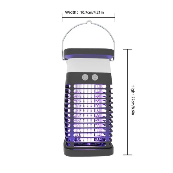 Electric Shock Bug Zapper Outdoor Mosquito Killer Lamp Repellent UV Light Anti Mosquito Fly Insect Trap Camping Mosquito Lights - Image 6